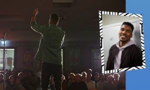 Französischer Slammer Élémo zu Gast am GymEck