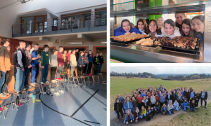 Unterstufenchor im Schullandheim Pottenstein