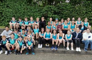 Leichtathletik-Mannschaften am Start
