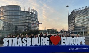 Das Gymnasium Eckental debattiert im Europaparlament