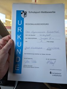 Die GymEck-Schulmannschaften – Die Lage bis Ostern