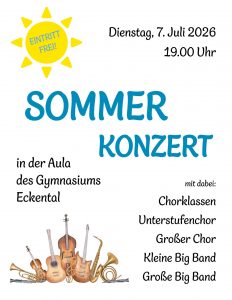 Einladung zum Sommerkonzert 2026